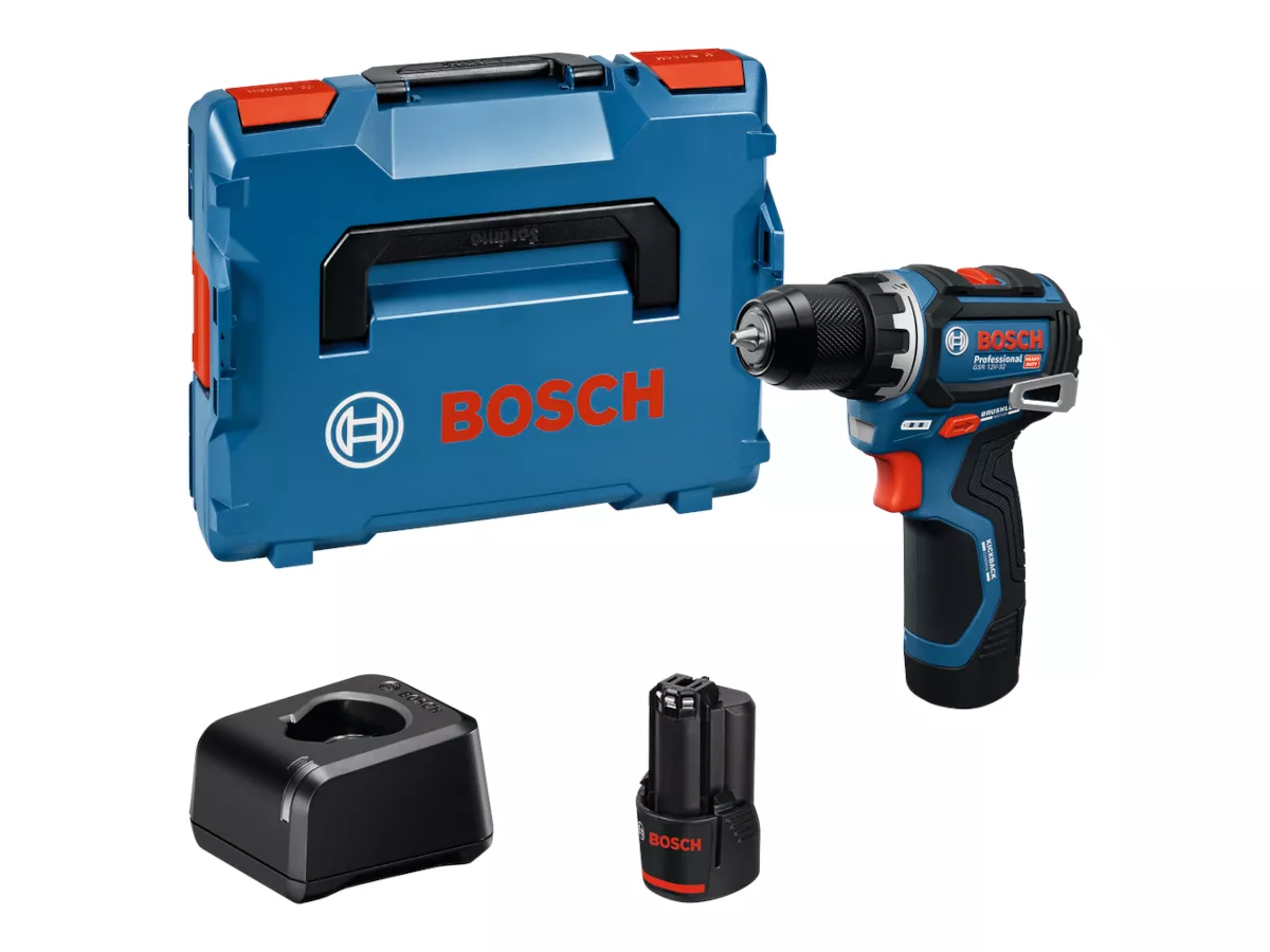 perceuse visseuse GSR 12V-32 BOSCH + 2x GBA 12V 2Ah + chargeur
